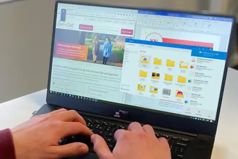 Moderne Cloudwerkplek voor woonlocaties van Sa-Net Woonzorg