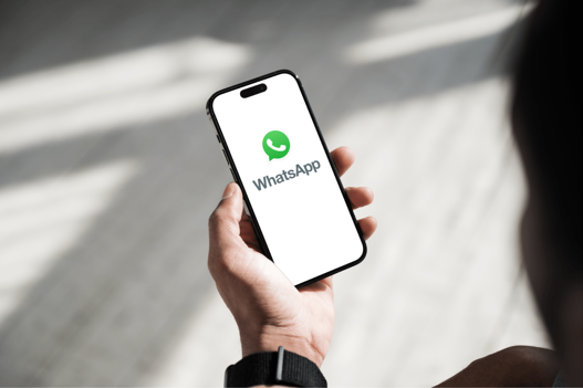 whatsapp business op smartphone